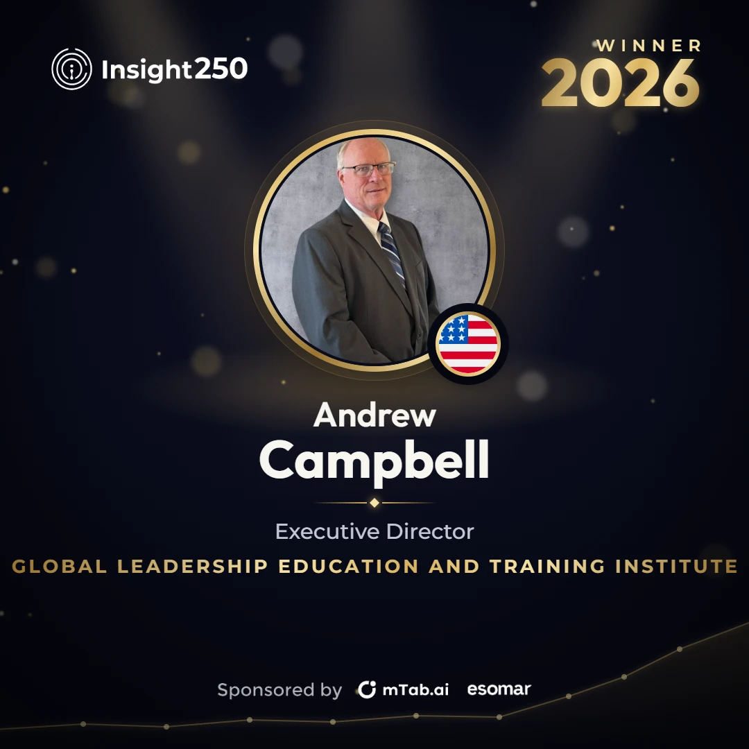 Insight250 Winner 2026: Andrew Campbell, Executive Director, Global Leadership Education and Training Institute